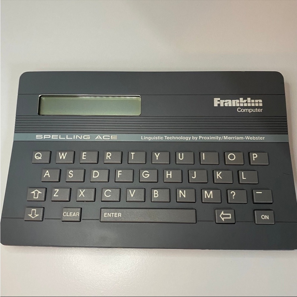 Franklin Computer Spelling Ace